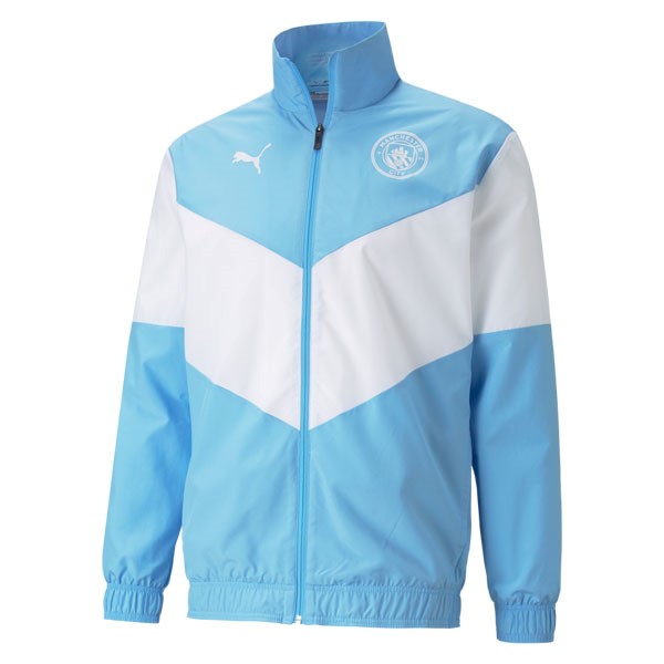 Chaqueta Manchester City 2021-22 Azul Blanco